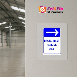 Indicator Private Property Restaurant sign, Sticker autocolant - Img 3