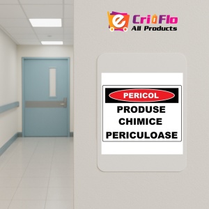 Indicator Produse chimice periculoase, Sticker autocolant - Img 4