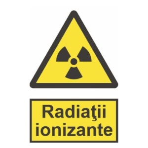 Indicator protectia muncii radiatii ionizate, Sticker autocolant