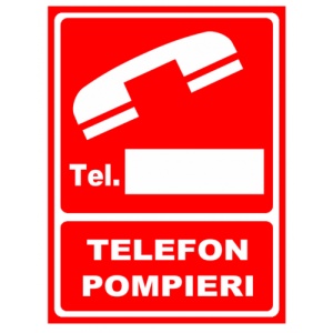Indicator Semn cu numar personalizat, Sticker autocolant