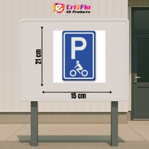 Indicator Semn de circulatie pentru motociclete, Sticker autocolant - Img 2
