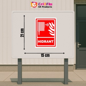 Indicator Semn de hidranti, Sticker autocolant - Img 2