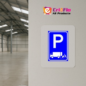 Indicator Semn de parcare aprovizionare marfa, Sticker autocolant - Img 4
