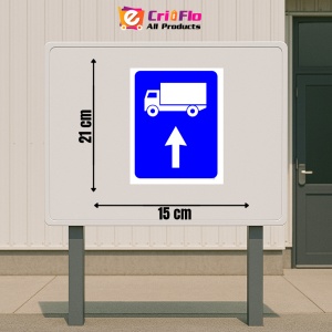 Indicator Semn de parcare camioane, Sticker autocolant - Img 2