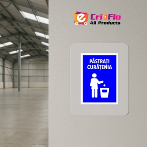 Indicator Semn de pastrarea curateniei, Sticker autocolant - Img 4
