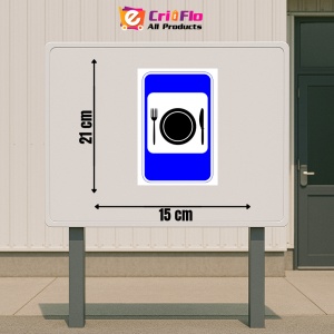 Indicator Semn de restaurant, Sticker autocolant - Img 2