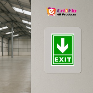 Indicator Semn exit spre directie in jos, Sticker autocolant - Img 4