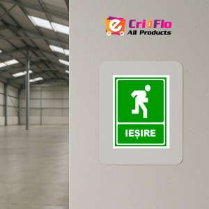 Indicator Semn iesire, Sticker autocolant - Img 4