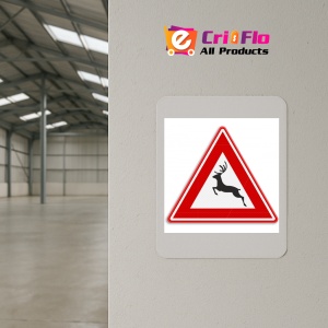 Indicator Semn pentru caprioare, Sticker autocolant - Img 4