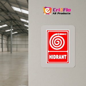 Indicator Semn pentru hidrant cu furtun, Sticker autocolant - Img 4