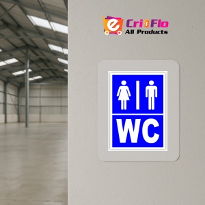 Indicator Semn pentru wc femei si barbati, Sticker autocolant - Img 4