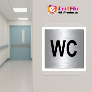 Indicator Semn wc, Sticker autocolant - Img 5