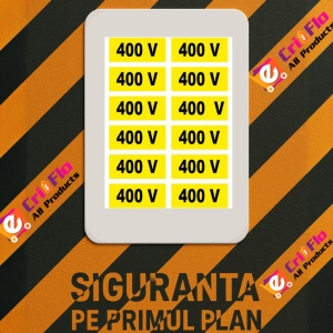 Indicator Set 12 400v, Sticker autocolant - Img 3