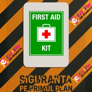 Indicator Sign first aid kit, Sticker autocolant - Img 3