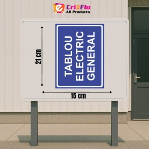 Indicator Tablou electric general, Sticker autocolant - Img 2