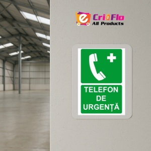 Indicator Telefon de urgenta, Sticker autocolant - Img 4