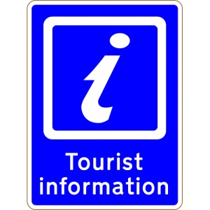 Indicator Tourist information Signs, Sticker autocolant