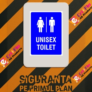 Indicator Unisex toilet, Sticker autocolant - Img 3