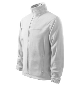 Jacheta polar barbati de culoare alb