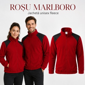 Jachetă Polar Fleece Unisex Damă Bărbat Malfini Hi-Q 506 – 360 g/m², Umeri Impermeabili - Img 19