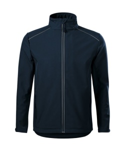 Jacheta softshell pentru barbati de culoare albastru marin