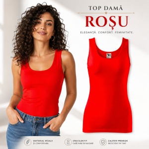 Maiou damă Malfini Triumph 136, top casual / tricou fără mâneci, 95% bumbac, XS–2XL, 16 culori - Img 21