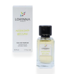 Parfum Lorinna Weekend Yellow apa de parfum, 50 ml, de dama inspirat din Burberry Weekend for Women