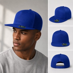 Șapcă bărbați snapback Malfini 301 5P RAP, 100% bumbac, cozoroc drept, reglabilă, 7 culori - Img 14