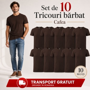 Set 10 tricouri bărbat Malfini Basic Clasic, 100% bumbac, regular fit, 48 culori, mărimi XS–5XL - Img 13