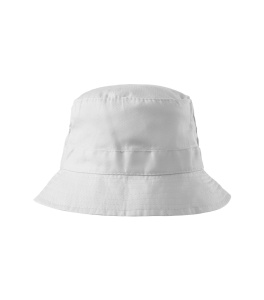 Palarie unisex pentru protectie solara de culoare alb