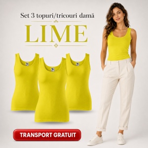 Set 3 topuri damă / maiouri sport, tricou fără mâneci, 16 nuanțe - Img 17