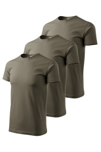 Set 3 tricouri de culoare military