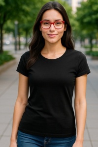 Set 3 tricouri Dama Bumbac Simplu Casual Elegant lejer, tricou decoltat femeie, Dama - Img 34