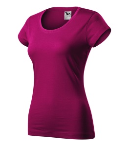 Set 3 tricouri pentru damă rosu fucsie, gri inchis, albastru denim - Img 3