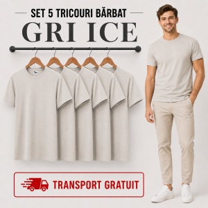 Set 5 tricouri bărbat Malfini Basic Clasic, 100% bumbac, regular fit, 48 culori, mărimi XS–5XL - Img 26