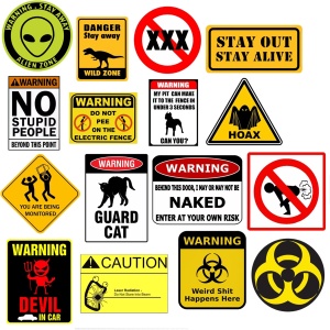 Set Stickere 50 bucati Waterproof Stop Talking - Img 2