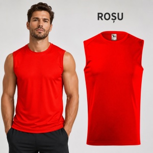 Top sport bărbați / tricou fără mâneci Malfini Breeze 820, 100% poliester, 5 culori - Img 16