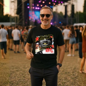 Tricou A$AP Rocky - Gold Teeth Style 1, muzica Hip-Hop / Rap, Dama | Barbat | Copii, Culoare Negru - Img 9