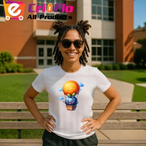 Tricou Afine amuzant de vara in balonul cu aer, Fructe, Copii | Dama - Img 11