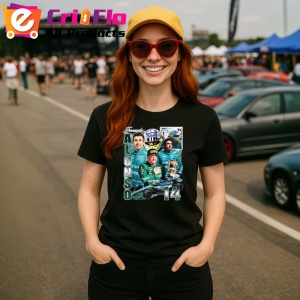 Tricou Alonso Imagine Colaj Echipa Aston Martin Formula 1, Copii | Dama | Barbat - Img 7