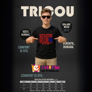 Tricou am nervi permanent mesaj comic pentru cei iritati usor, Copii | Dama | Barbat , tricou negru - Img 8