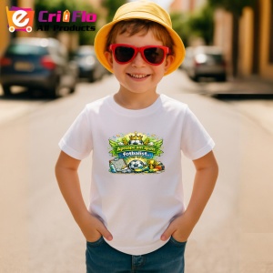 Tricou Aproape Am Lovit Minge Fotbalist Amuzant, din bumbac 100% , tricou alb pentru Copii | Dama | Barbat - Img 4