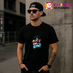 Tricou Are You Sad Come To The Gym, Copii | Dama | Barbat, culoare negru - Img 7