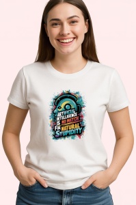 Tricou Artificial Intelligence No Match For Stupidity, Copii | Dama | Barbat - Img 4