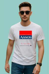 Tricou assos tigari vintage fine virginia blend design clasic, Copii | Dama | Barbat - Img 2