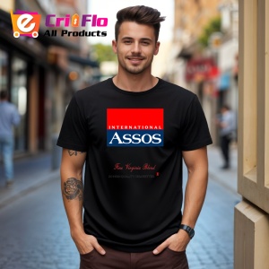 Tricou Assos tigari vintage fine virginia blend design clasic, Copii | Dama | Barbat , tricou negru - Img 10