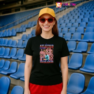 Tricou Atletico Madrid RojiBlancos - Copii | Dama | Barbat - Img 2