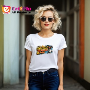 Tricou Auto Save Failed Mesaj Amuzant Gaming Eroare, din bumbac 100% , tricou alb pentru Copii | Dama | Barbat - Img 8