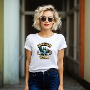 Tricou Azi Castigam, Victorie - Victory Runs Through Us - Copii | Dama | Barbat - Img 8
