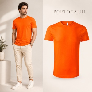 Tricou Bărbat 819 Epic, 100% Bumbac Organic, 160 g/m², Guler Rotund, 14 Culori, Mărimi S–3XL - Img 20
